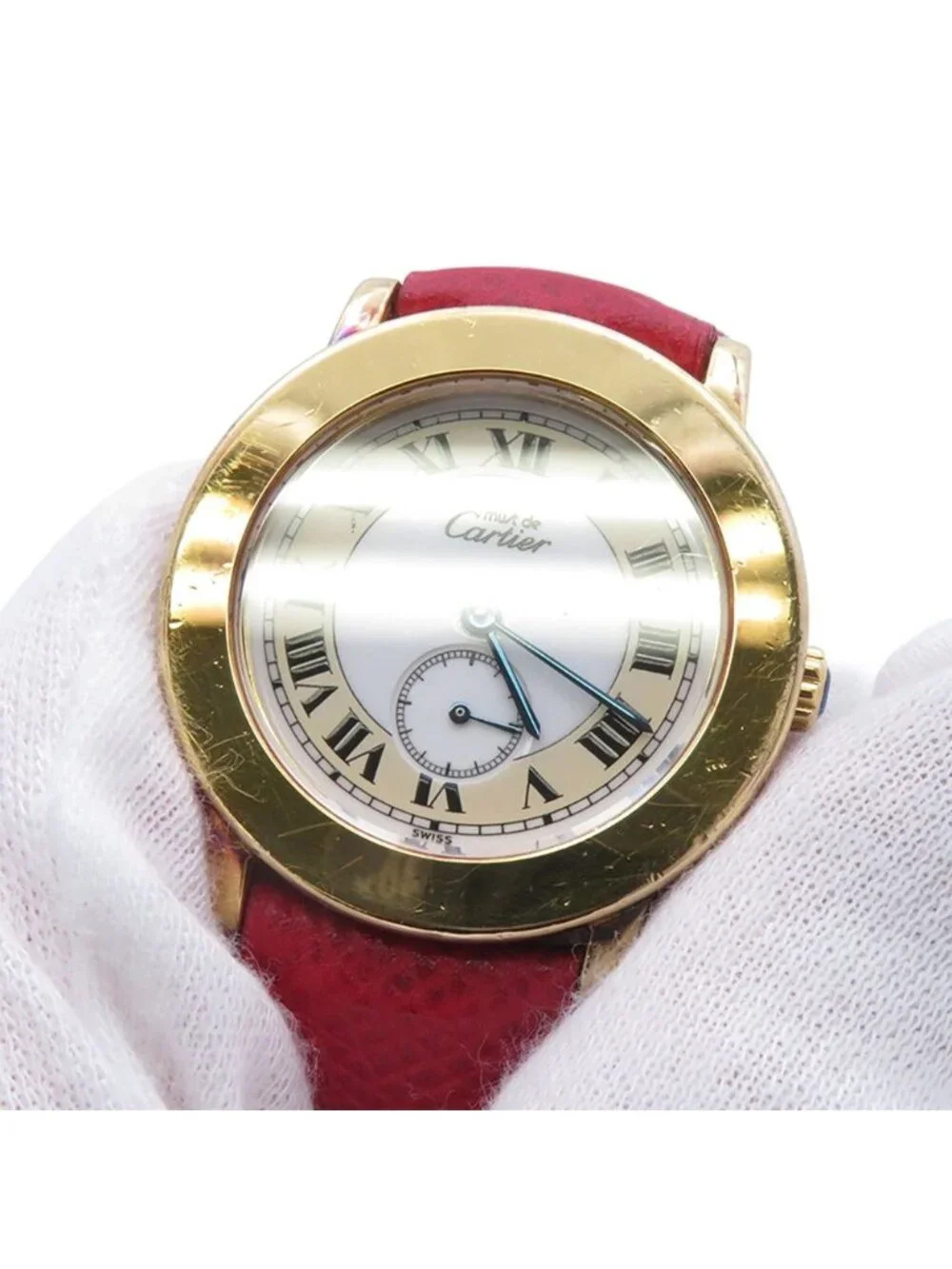 Cartier Must du Ronde Watch White Dial